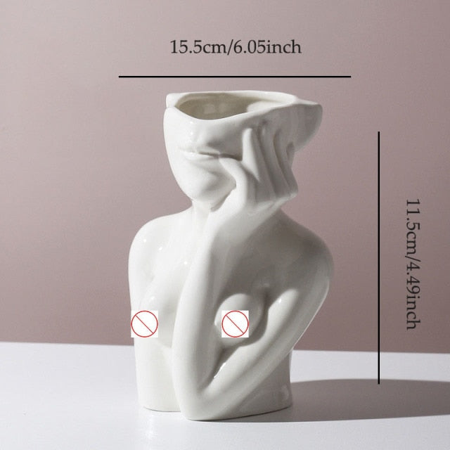 Nordic Ceramic Vase Print on any thing USA/STOD clothes