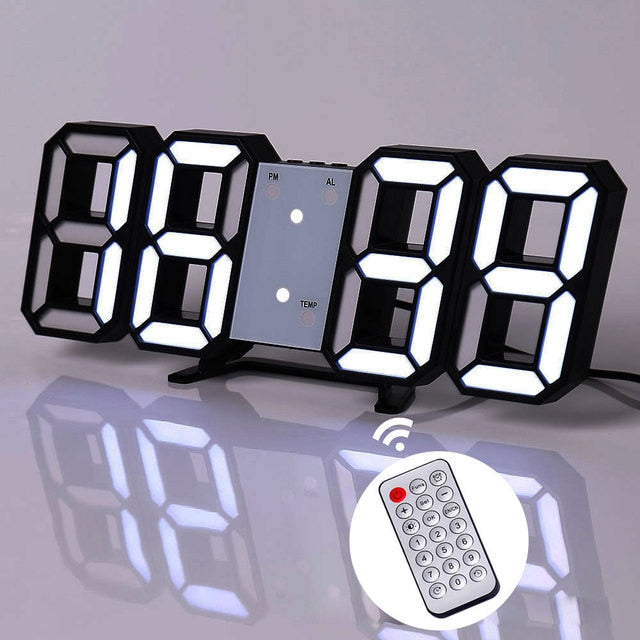 Nordic Digital Alarm Clocks Print on any thing USA/STOD clothes