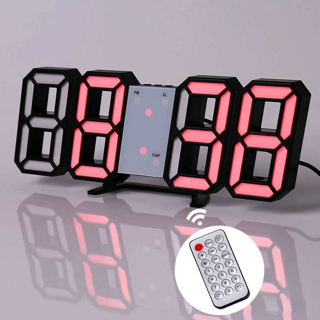 Nordic Digital Alarm Clocks Print on any thing USA/STOD clothes