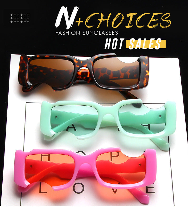 Off Notch Hole Design Sun Glasses Print on any thing USA/STOD clothes
