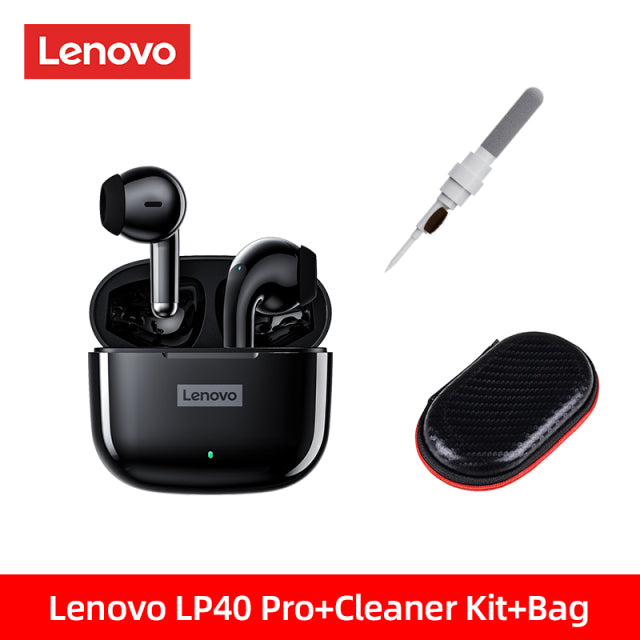 Original Lenovo LP40 Pro TWS Earphones Wireless Bluetooth Print on any thing USA/STOD clothes