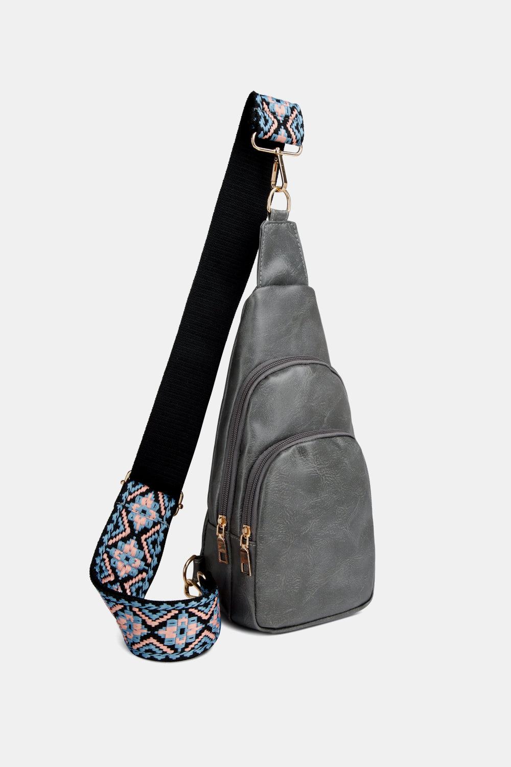 PU Leather Sling Bag Print on any thing USA/STOD clothes