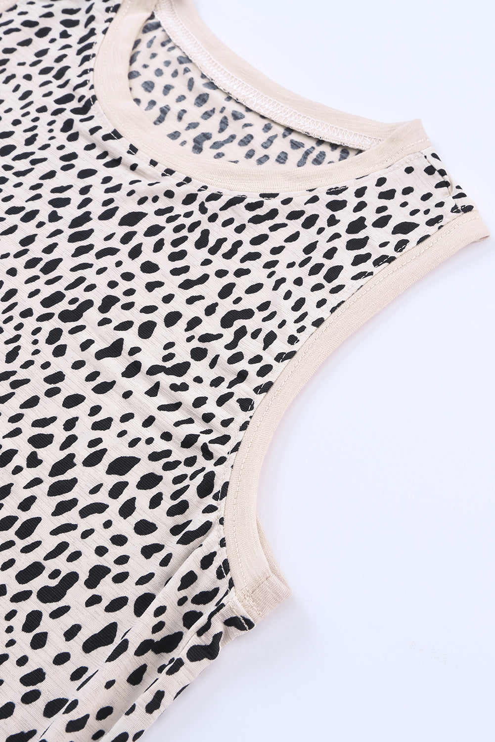 Printed Round Neck Tank Print on any thing USA/STOD clothes