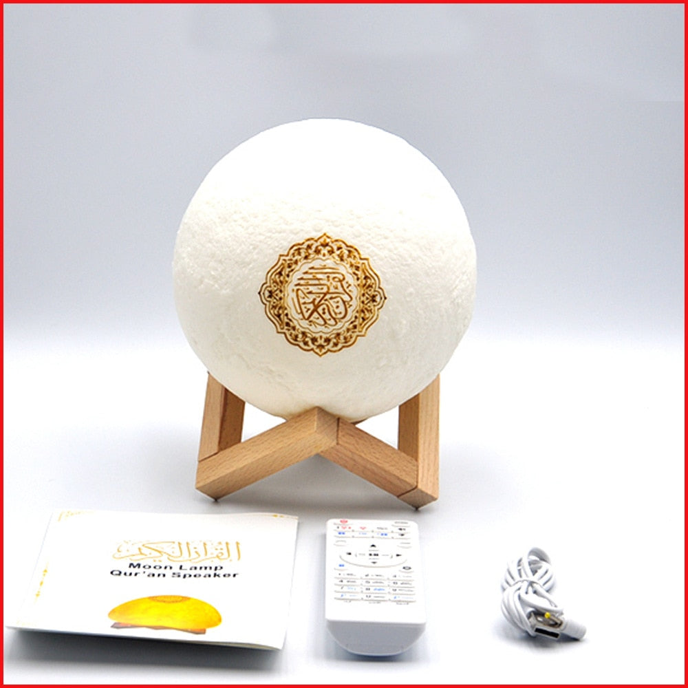 Quran speakers 3D Moon Print on any thing USA/STOD clothes
