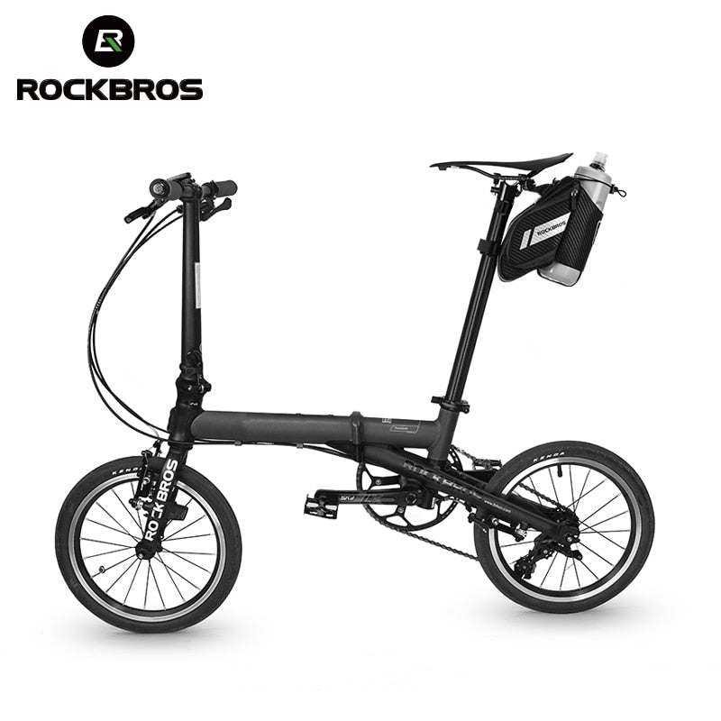 ROCKBROS 1.5L Bicycle Bag Water Repellent Durable Reflective MTB Road Bike With Water Bottle Pocket Bike Bag Accessories Print on any thing USA/STOD clothes