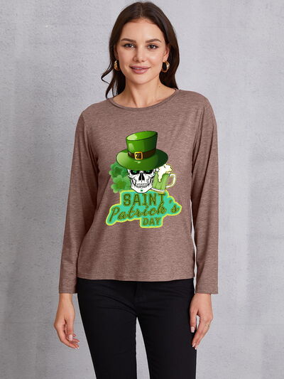 SAINT PATRICK'S DAY Round Neck T-Shirt Print on any thing USA/STOD clothes