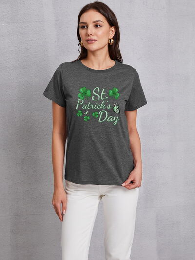 ST. PATRICK'S DAY Round Neck T-Shirt Print on any thing USA/STOD clothes