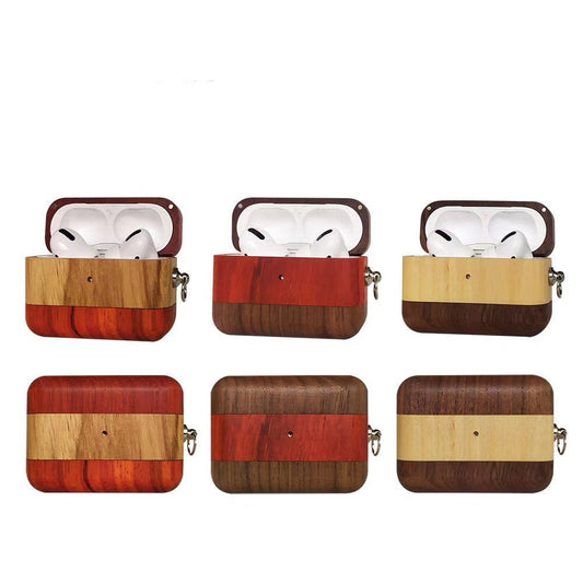 Solid wood earphone case Print on any thing USA/STOD clothes