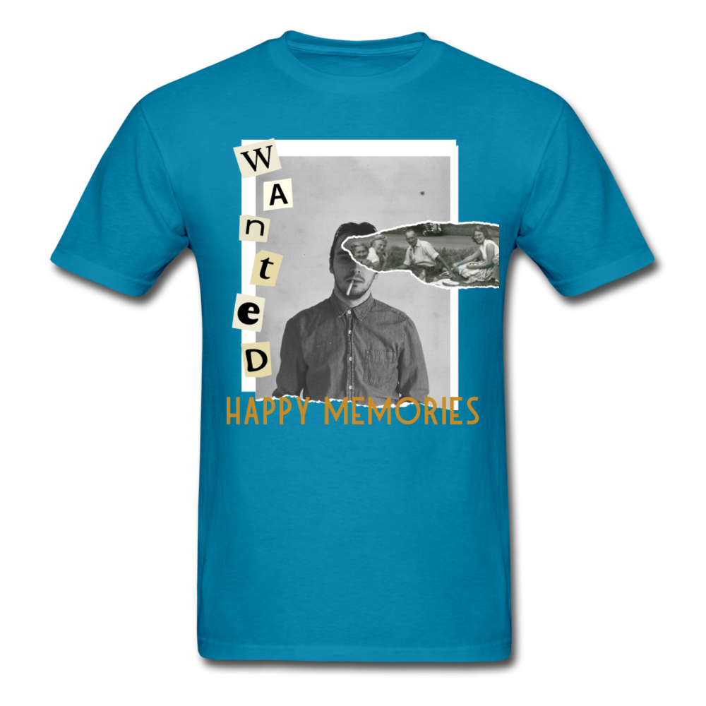 Streetwear/Skater Wanted Happy Memories Print on any thing USA/STOD clothes