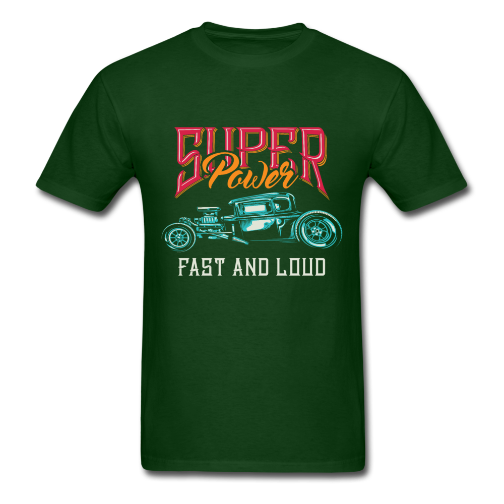 Super power, fast and loud T-Shirt Print on any thing USA/STOD clothes
