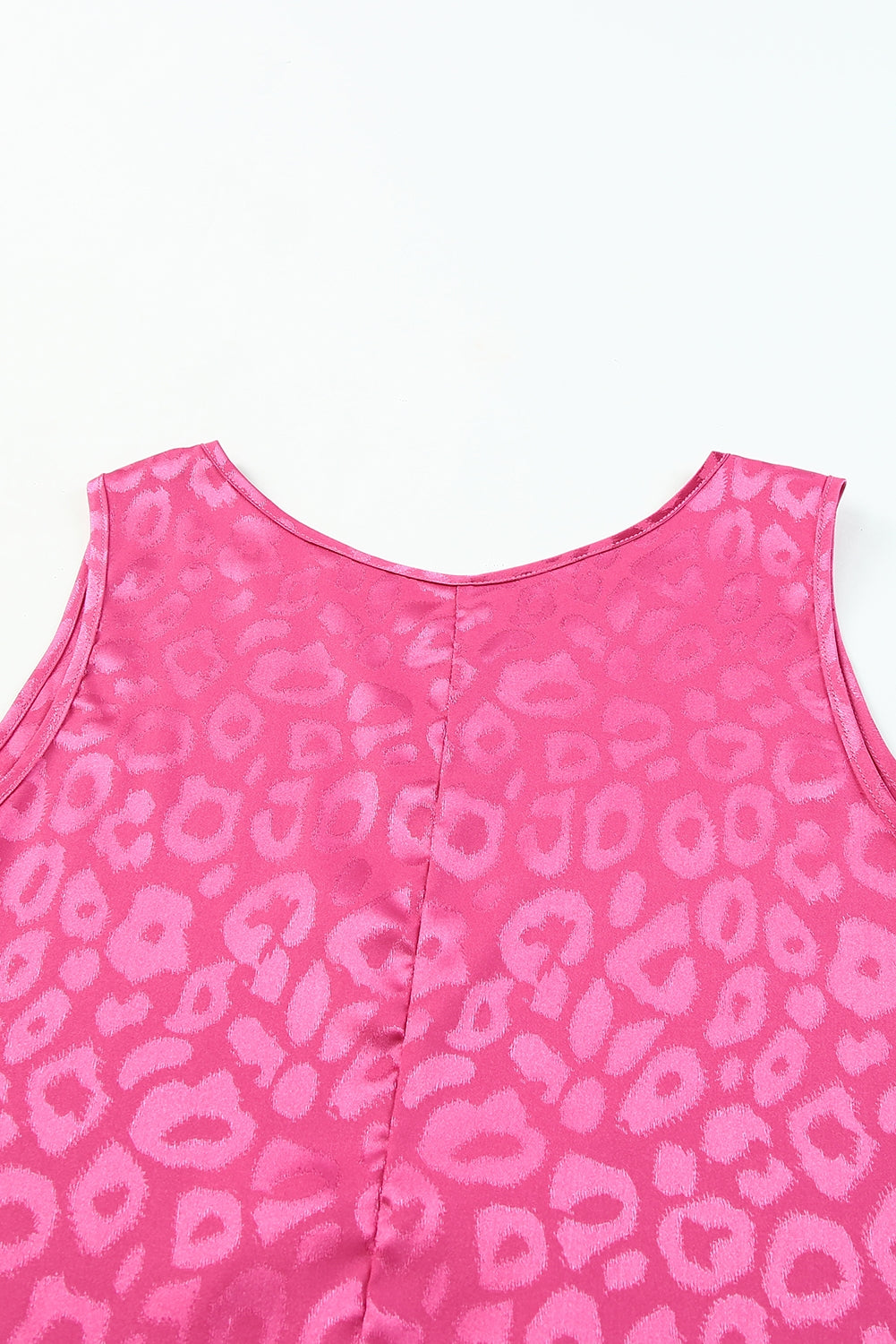 Sweet Days Leopard Round Neck Tank Print on any thing USA/STOD clothes