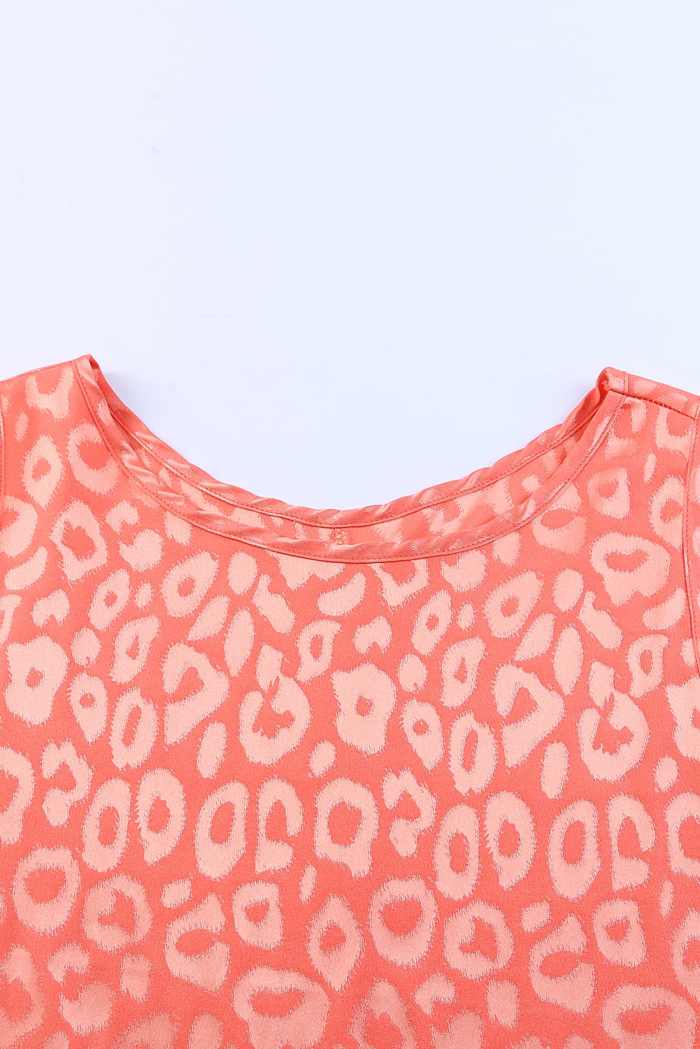 Sweet Days Leopard Round Neck Tank Print on any thing USA/STOD clothes