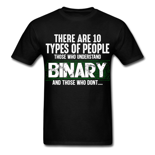 There are 10 fypes of people, those who understanding binary, and those who not T-Shirt Print on any thing USA/STOD clothes