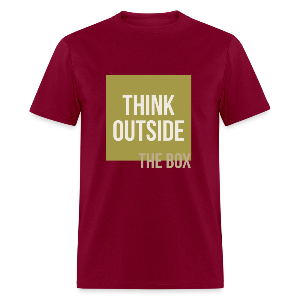 Think outside the box T-Shirt Print on any thing USA/STOD clothes