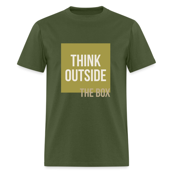 Think outside the box T-Shirt Print on any thing USA/STOD clothes