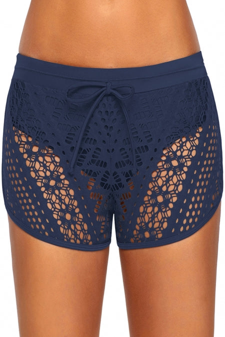 Tied Lace Swim Bottoms Print on any thing USA/STOD clothes