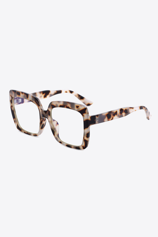Tortoiseshell Full Rim Square Sunglasses Print on any thing USA/STOD clothes