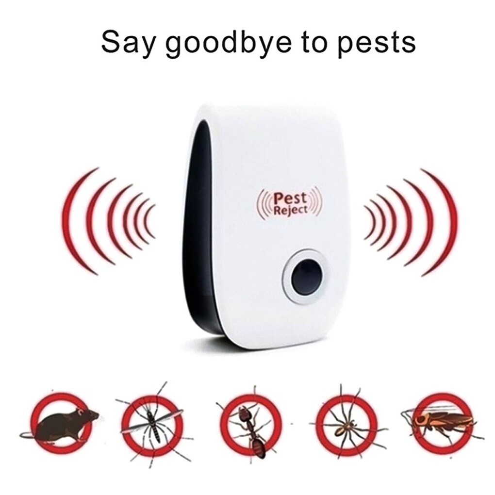 Ultrasound Repeller Device for Insects, Rats, Spiders, Mosquito Print on any thing USA/STOD clothes
