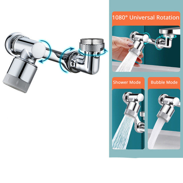 Universal 1080° Rotation Extender Faucet Print on any thing USA/STOD clothes