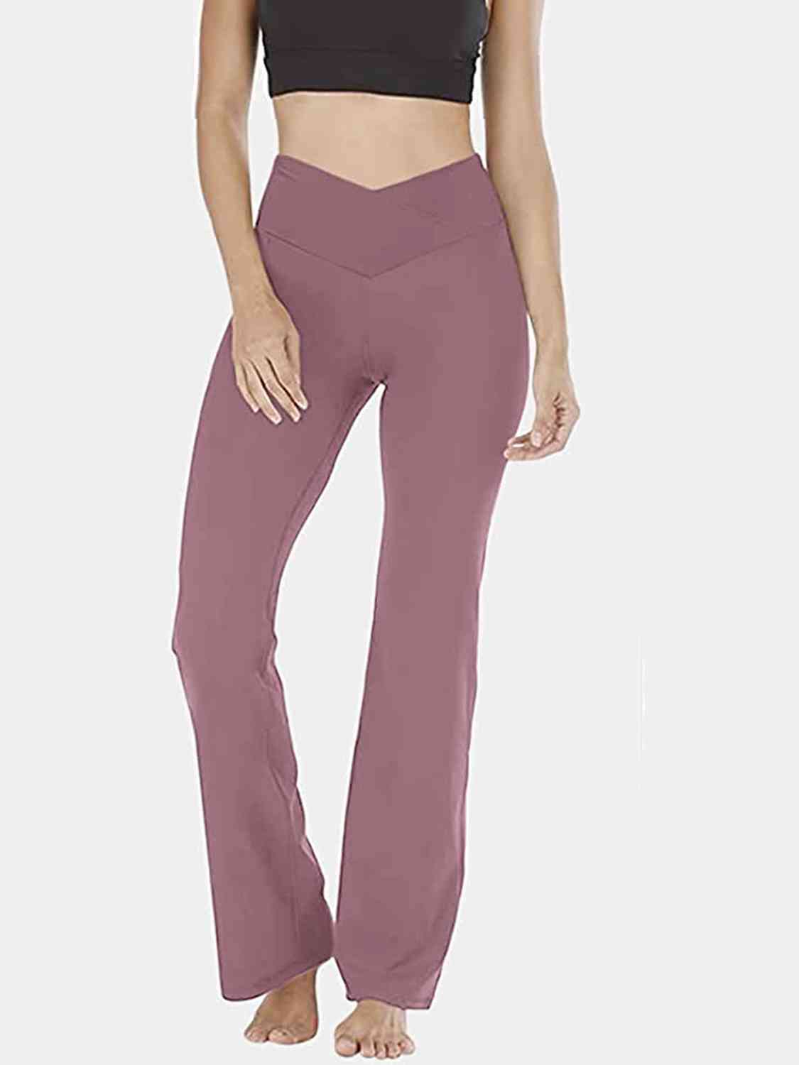 V-Waist Bootcut Long Pants Print on any thing USA/STOD clothes