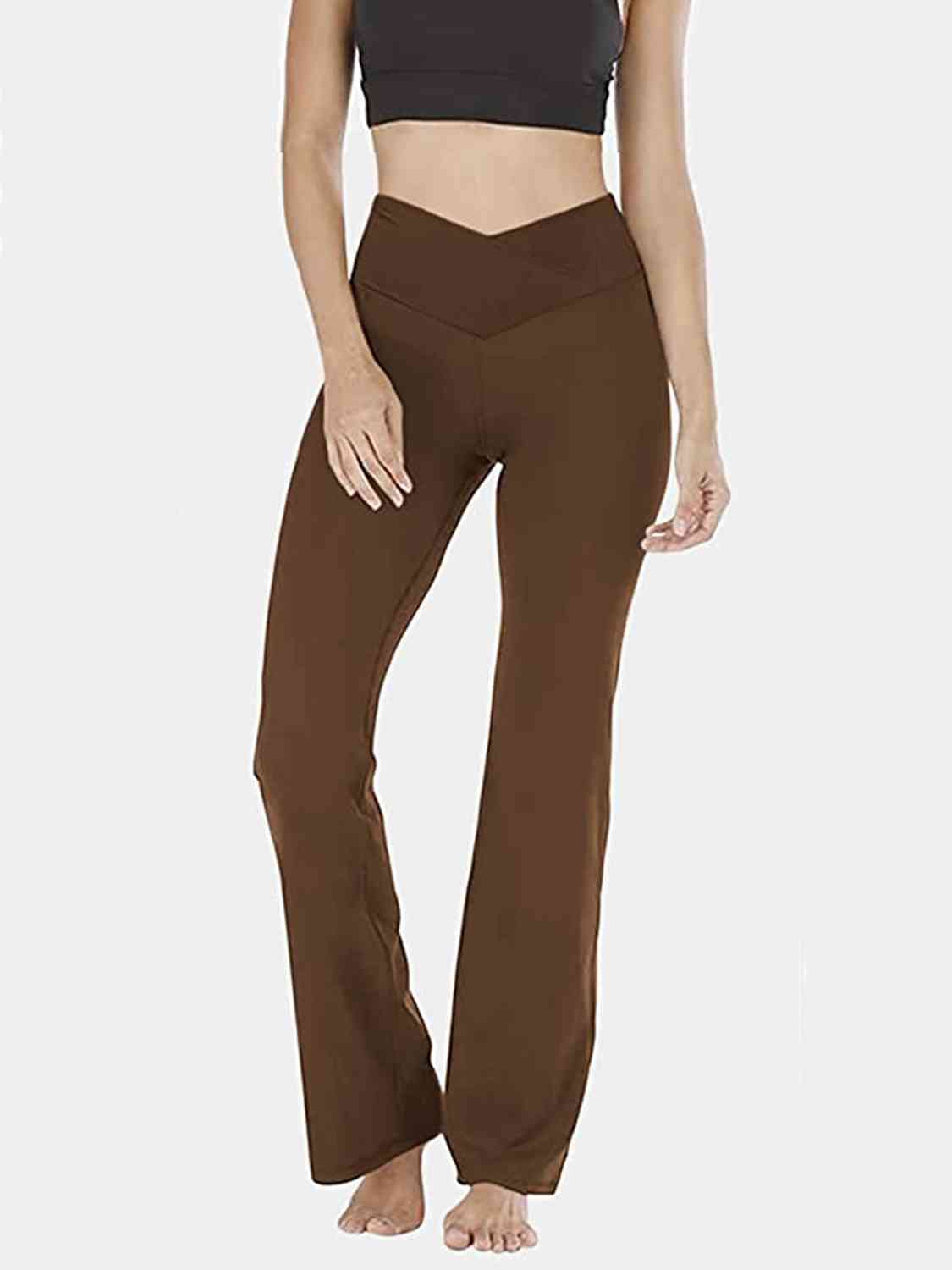 V-Waist Bootcut Long Pants Print on any thing USA/STOD clothes