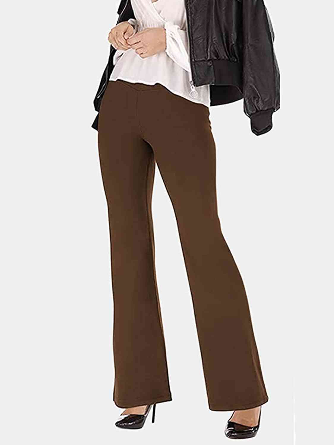 V-Waist Bootcut Long Pants Print on any thing USA/STOD clothes