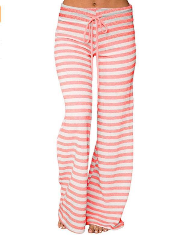 Versatile Comfortable Striped Trousers