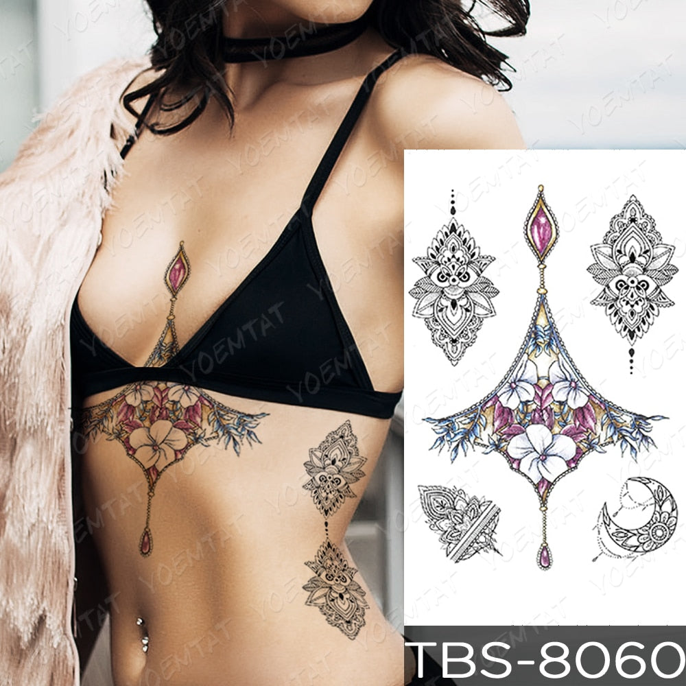 Waterproof Temporary Tattoo Sticker Print on any thing USA/STOD clothes