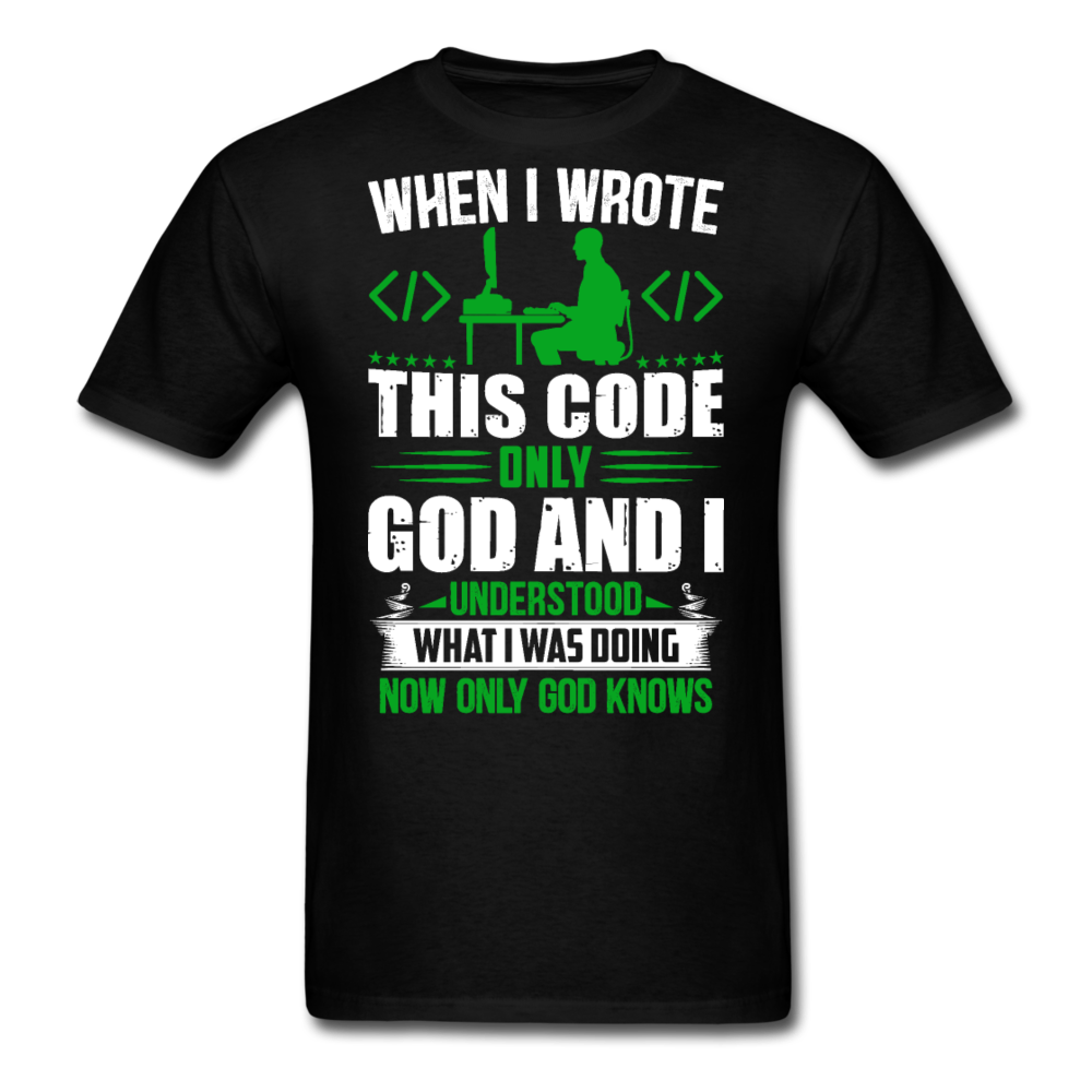 When I wrote this code, only God and I understood what I was doing, now only God knows T-Shirt Print on any thing USA/STOD clothes