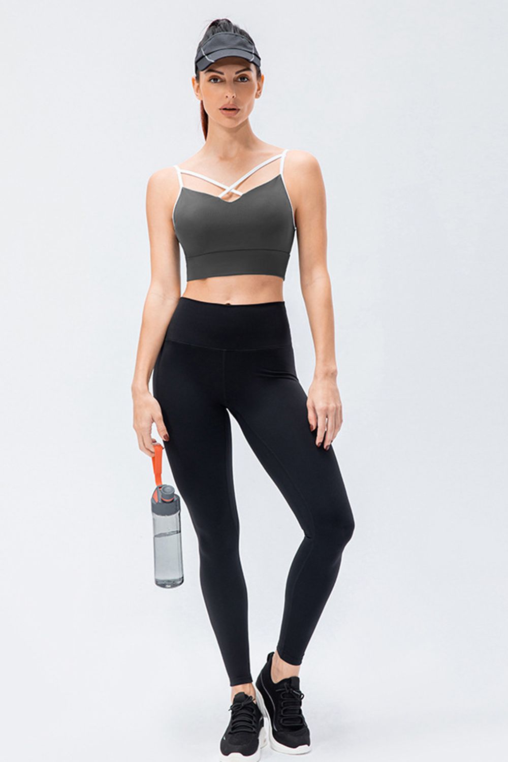 Wide Waistband Slim Fit Active Leggings Print on any thing USA/STOD clothes