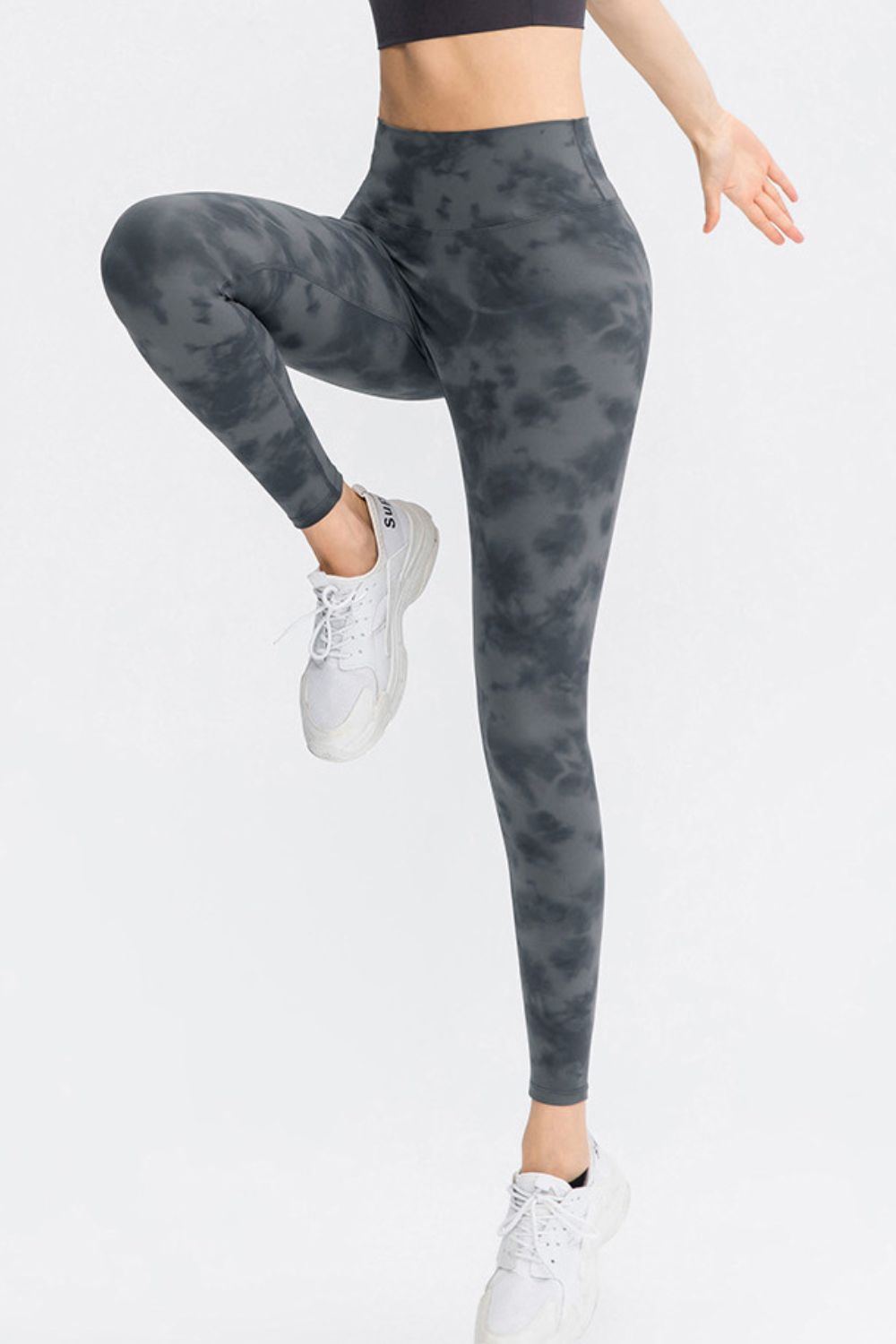 Wide Waistband Slim Fit Long Sports Pants Print on any thing USA/STOD clothes