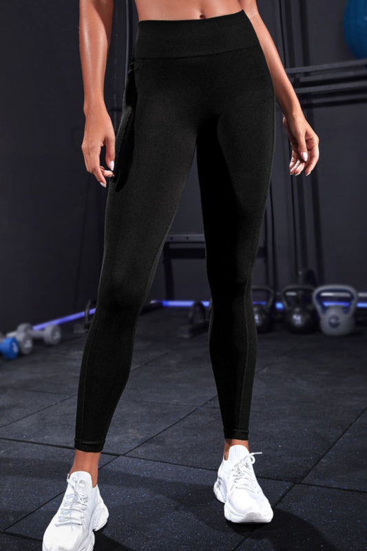 Wide Waistband Sports Leggings Print on any thing USA/STOD clothes