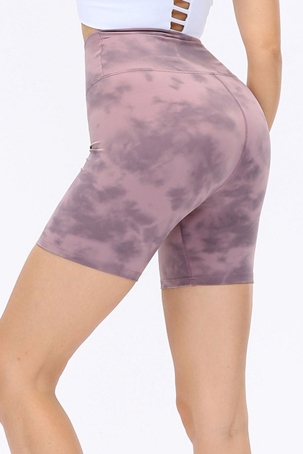 Wide Waistband Sports Shorts Print on any thing USA/STOD clothes