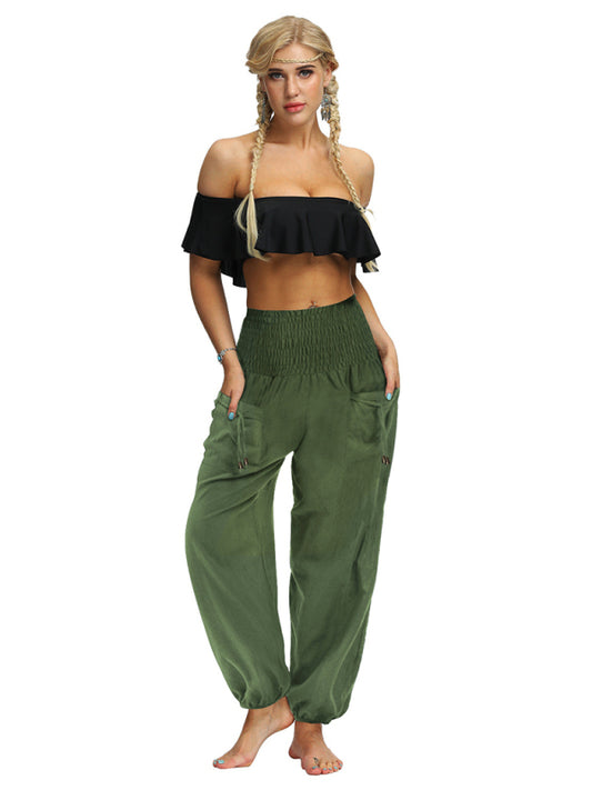 Women's Casual Loose Harem Track Pants Print on any thing USA/STOD clothes