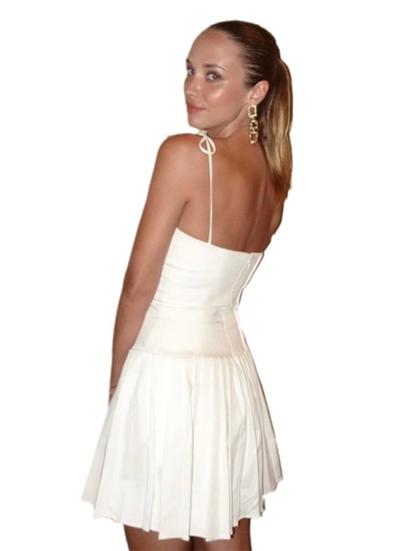 Backless strappy dress