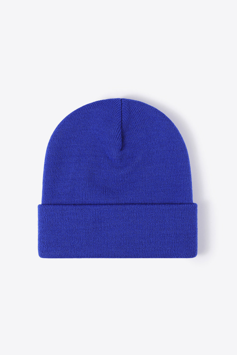 Cuff Knit Beanie - Royal Blue / One Size