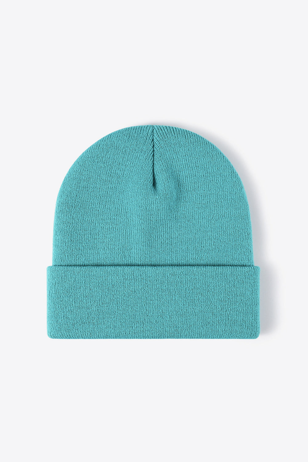 Cuff Knit Beanie - Teal / One Size