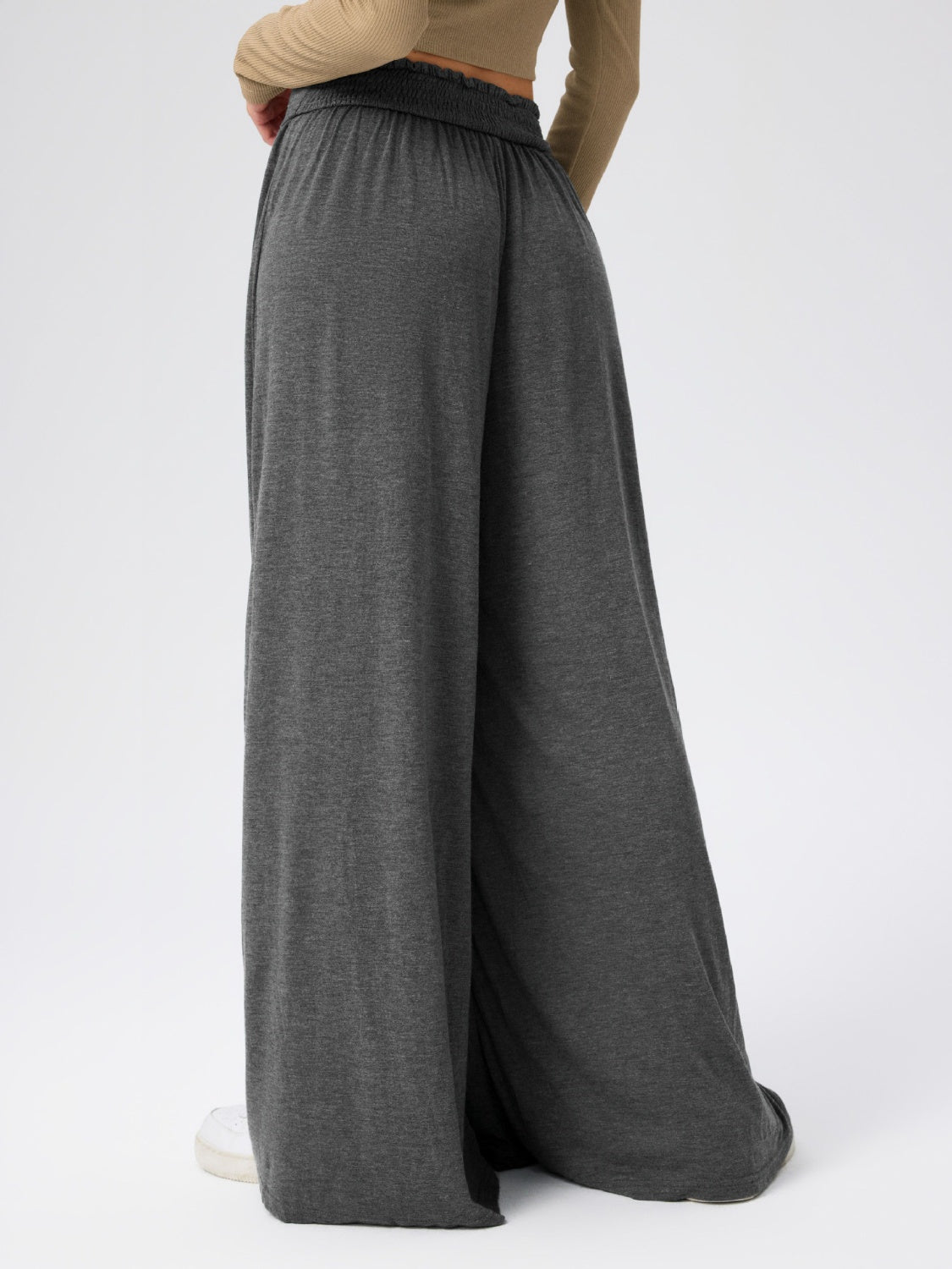 High Waist Wide Leg Pants