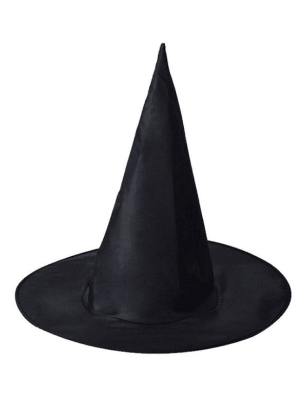 Halloween Hat Witch Party Black Pointed Hat