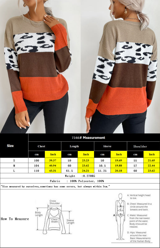Women's casual pullover sweater