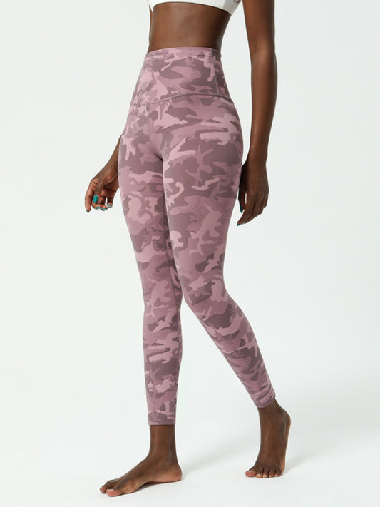 Camouflage double-sided printing yoga pants