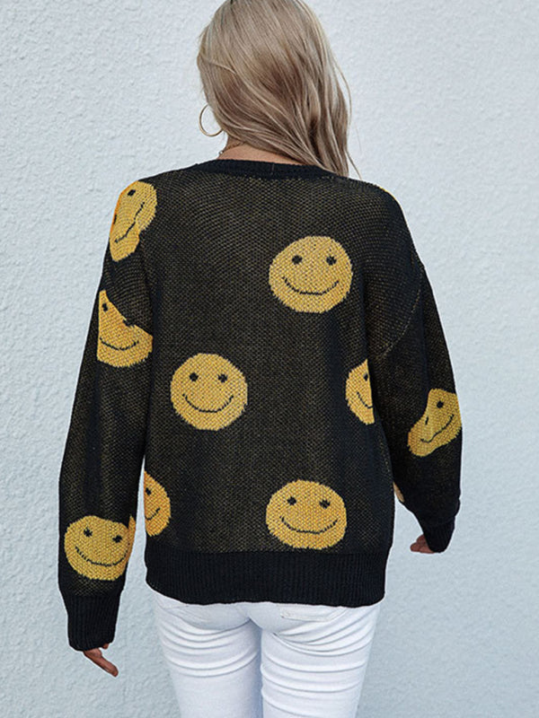 महिलाओं का स्माइली प्यारा स्वेटर