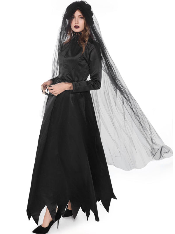 Vampire bride grim reaper women's halloween costume