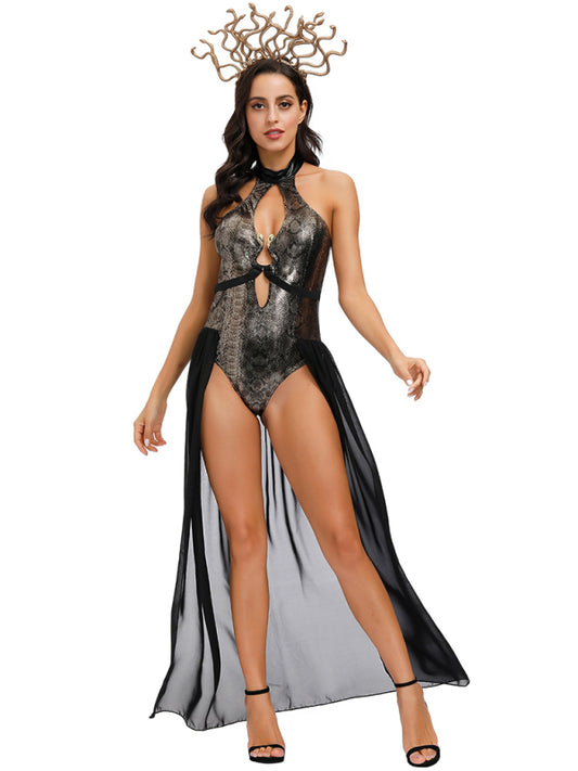 Halloween Hydra Witch Roman Girl Costume