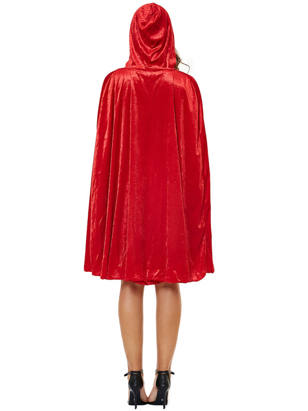 Halloween cape little red riding hood costume