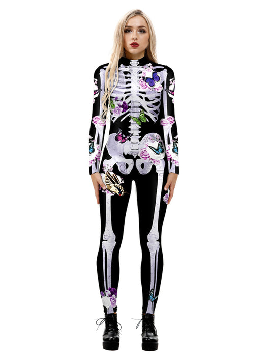 Women's 3D Digital Printed Halloween Costume