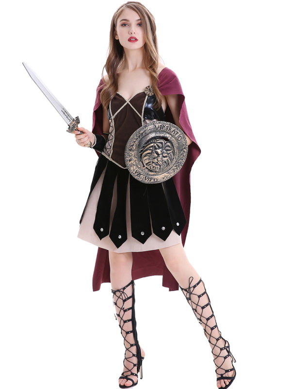 Halloween Costume Medieval Roman Spartan Warrior