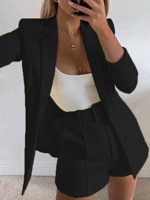 Casual small two piece suit