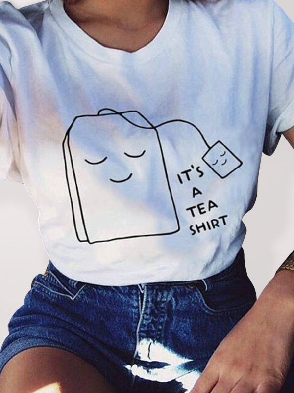 It's a Tea Shirt short-sleeved T-shirt