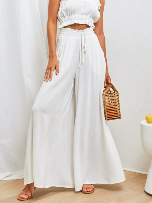 Casual wide-leg explosive style loose trousers